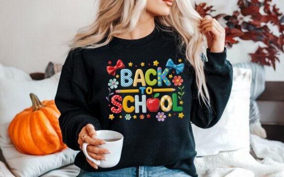 3D Back to School T-shirt Design PNG: Elevating Your DIY Projects with Depth and Style