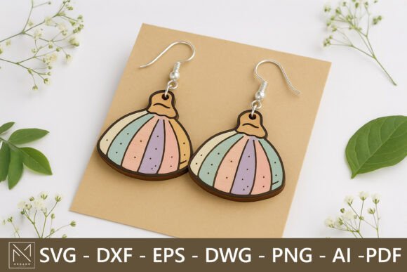 Beach Ball Earrings SVG File: A Guide to Creating Summer-Themed Laser Cut Jewelry