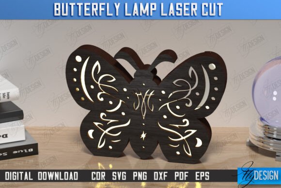 Butterfly Lamp Laser Cut Mystical Design: A Guide to Creating Ethereal Desktop Lighting
