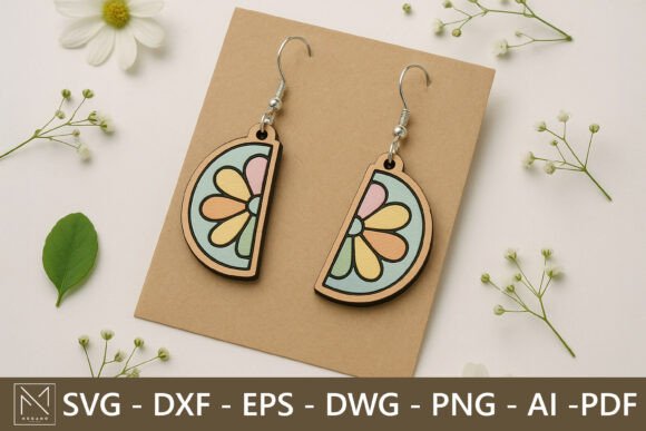Citrus Slice Earrings SVG: A Guide to Flawless Laser and Vinyl Cutting
