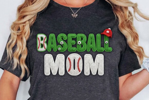 Elevating Creative Projects with 3D Knitted Baseball Mom Yarn Style Design