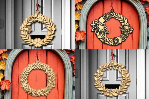 Elevating Holiday Decor with the 3D Wreath Ornaments SVG Bundle