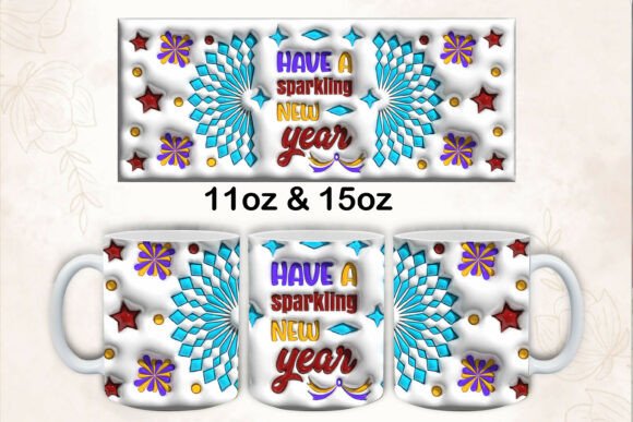 Mastering 3D Inflated New Year 2026 Mug Designs: A Guide to High-Quality Sublimation Printing
