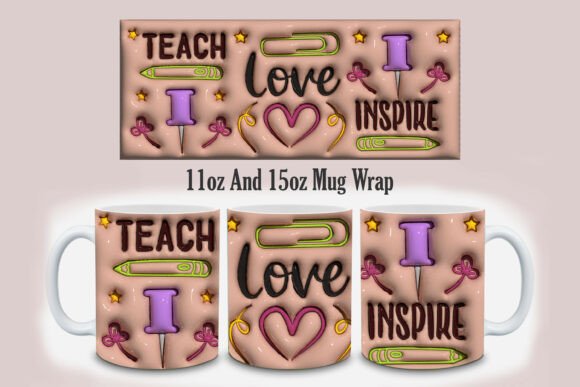 Mastering the 3D Inflated Back to School Mug Design Trend