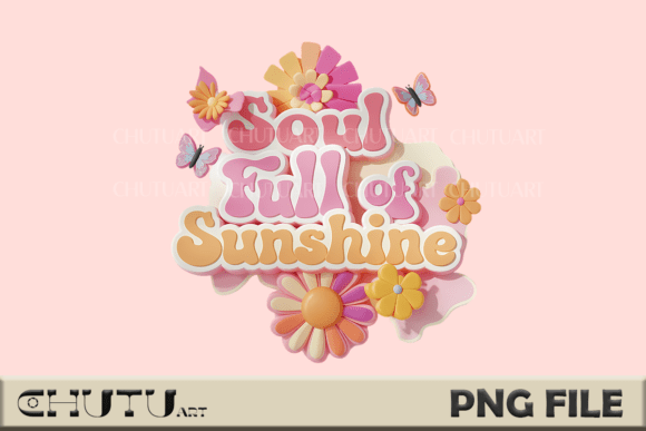 Soul Full of Sunshine: Elevating Design with Retro 3D Aesthetics