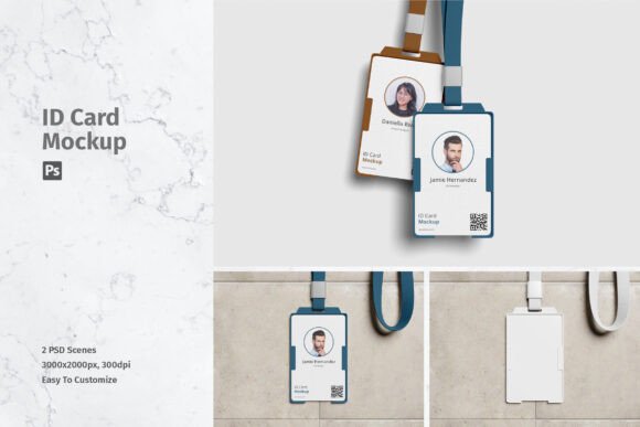 Streamlining Brand Presentations with a Professional ID Card Mockup
